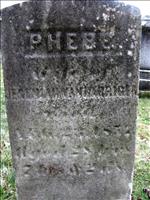 Illegible, Phebe